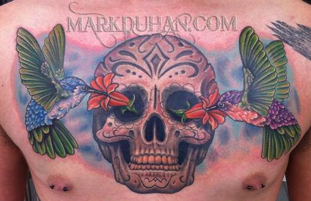 Mark Duhan - SKULL AND BIRDS